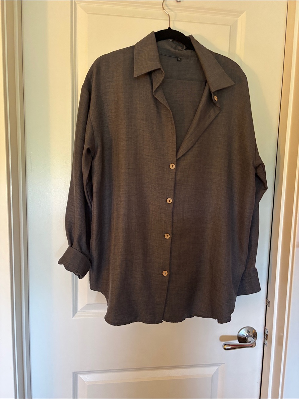Beautiful steel blue/grey pant suit